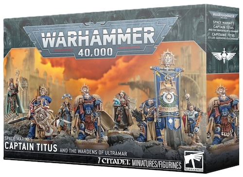 ウォーハンマー40K スペースマリーン・中隊長タイタス&ウルトラマールの番人たち