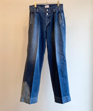 TANAKA/ST-108 THE WIDE JEAN TROUSERS(VINTAGE BLUE)