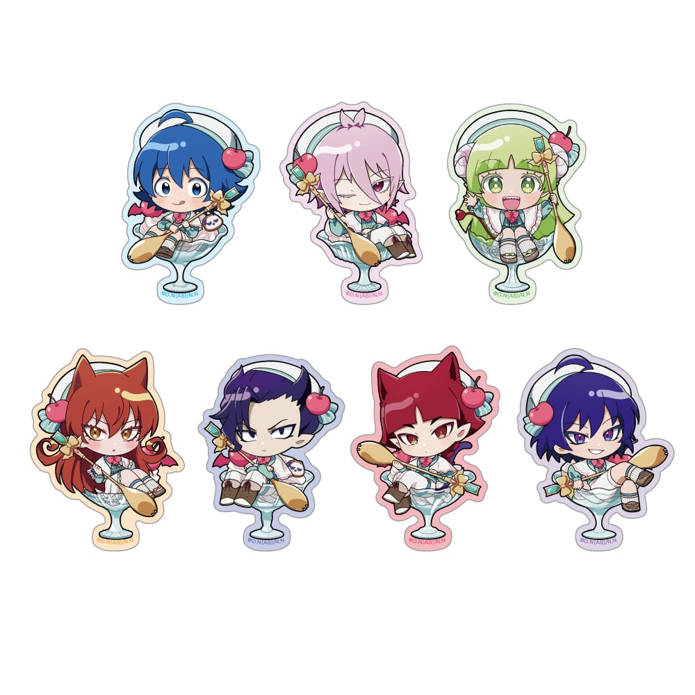 【アリス】魔入りました！入間くん さくらんぼ ほいっぷ 缶バッジ・ステッカー 魔入りました!入間くん ステッカーセット(さくらんぼほいっぷ