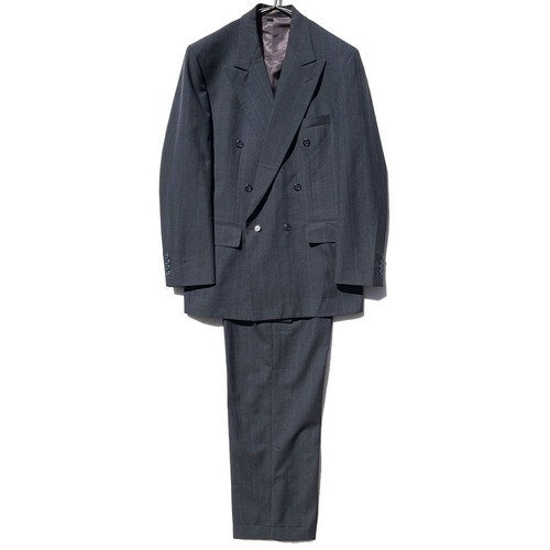 [JB BRENT - Made In USA] Vintage Double Breasted Suit Setup [1980s-] Vintage Double Breasted Suits