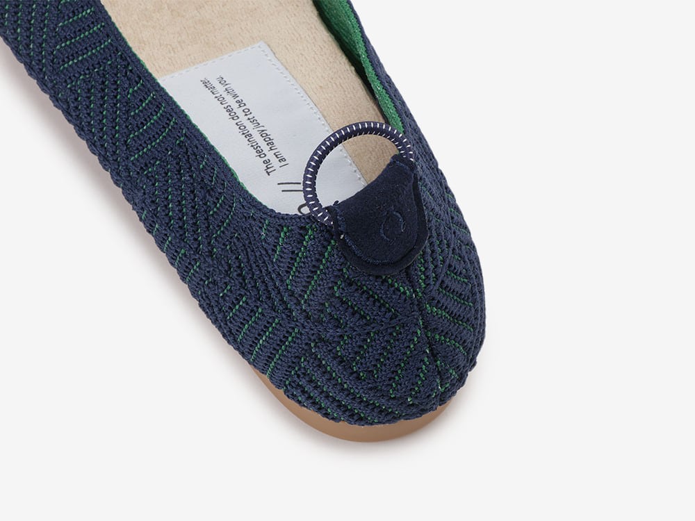 Öffen（オッフェン） pointed-FRIN / NAVY ☆ pointed-HERRIN / NAVY & GREEN | Offen