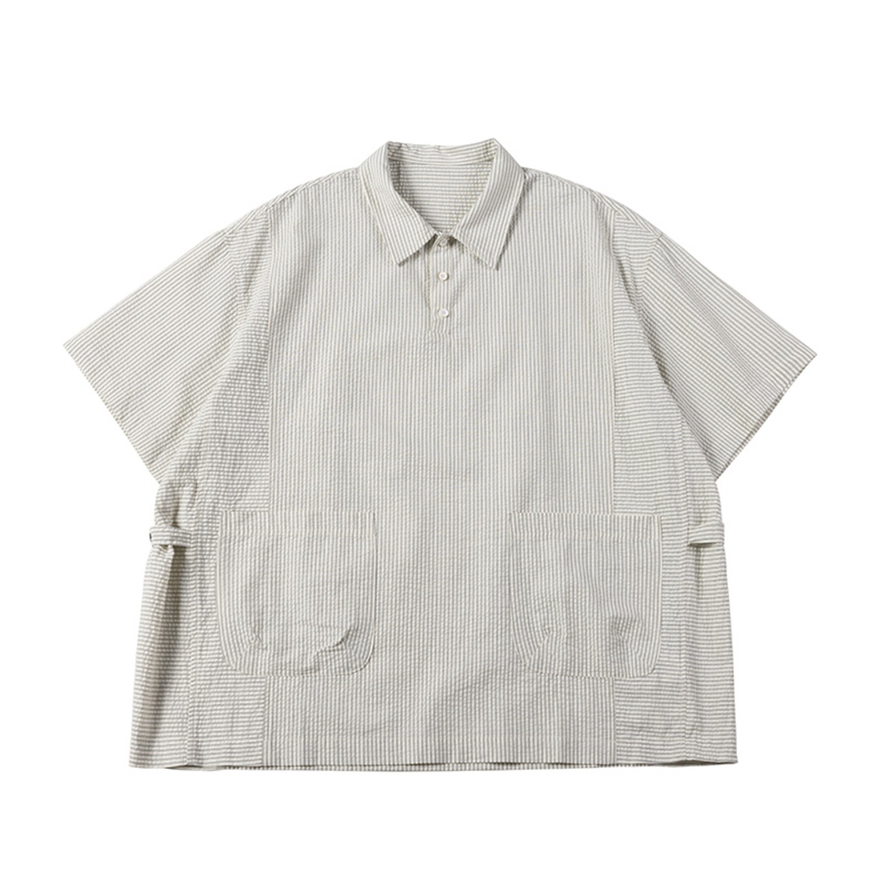 プルオーバールーズ半袖シャツ　0718