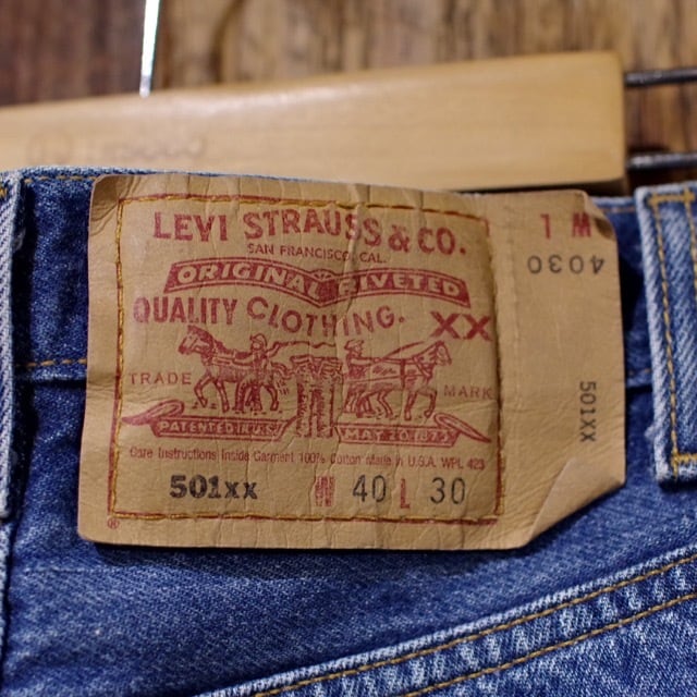 1990s Levi's 501 実寸 W38 L28 !! Made in USA / 90年代 リーバイス