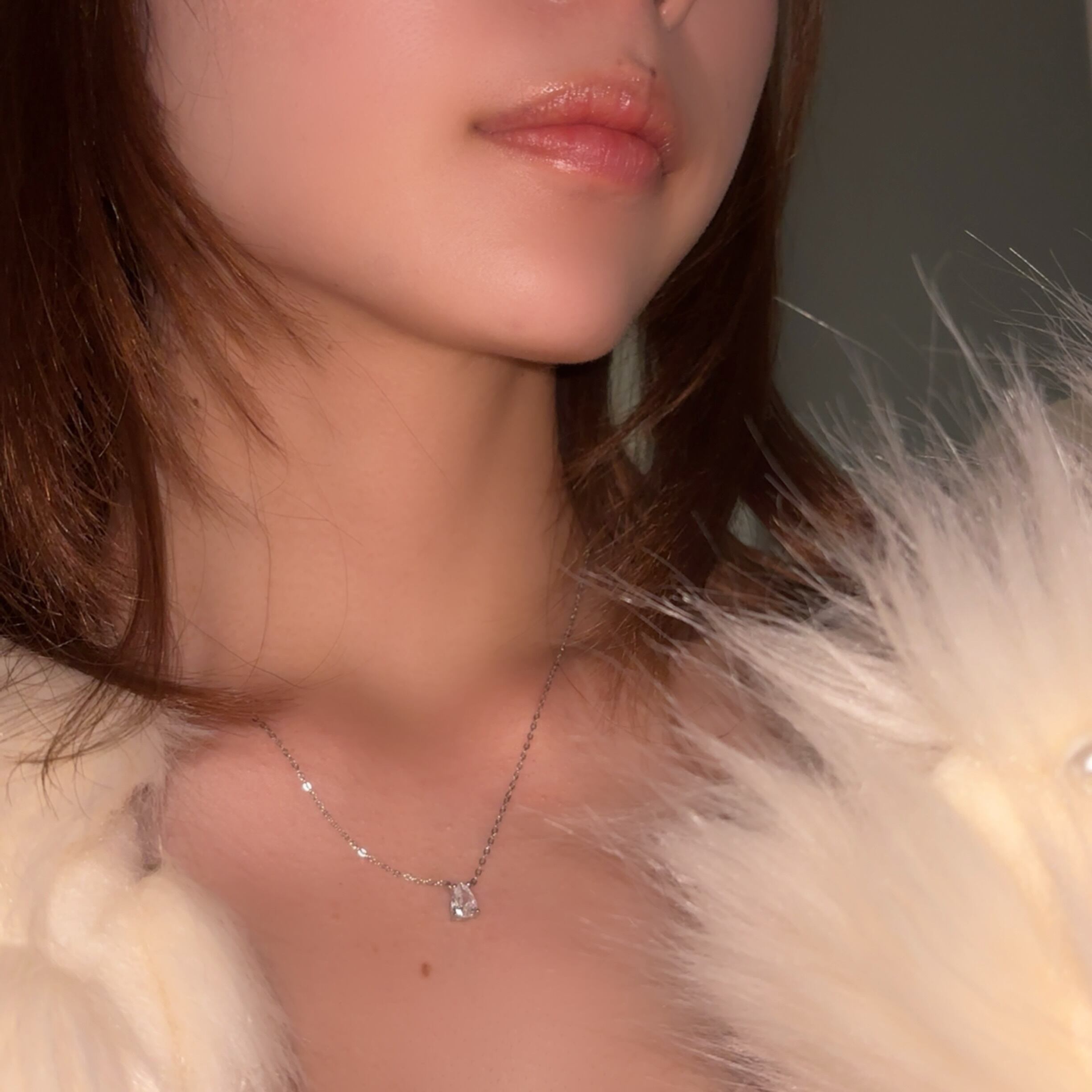 一粒ドロップネックレス | milcy（ミルシー） 大人フェミニン