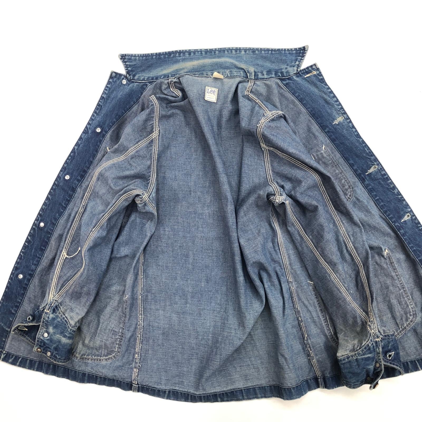 LEE リー 70年代 USA製 91-J デニム カバーオール デニムジャケット