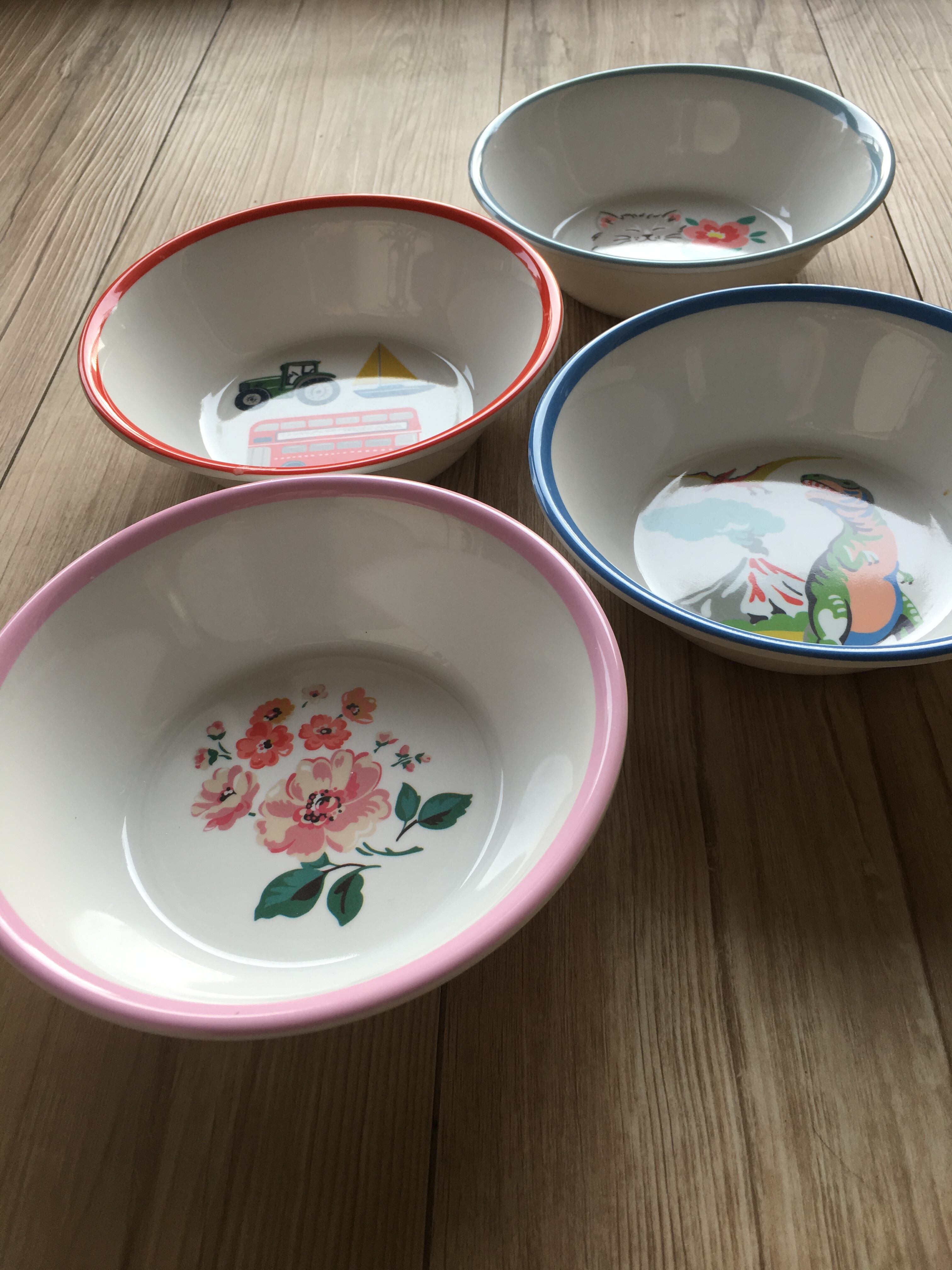 Cath Kidston［キャスキッドソン］ メラミン食器 子猫柄 ボウル ベビー