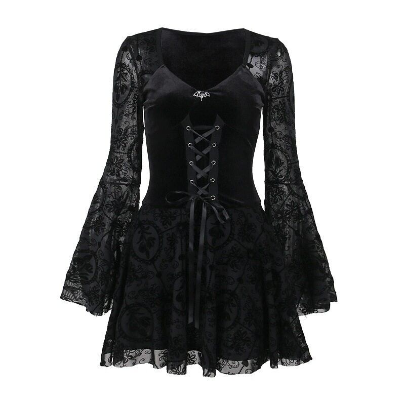 Lace-up mini one-piece r0137