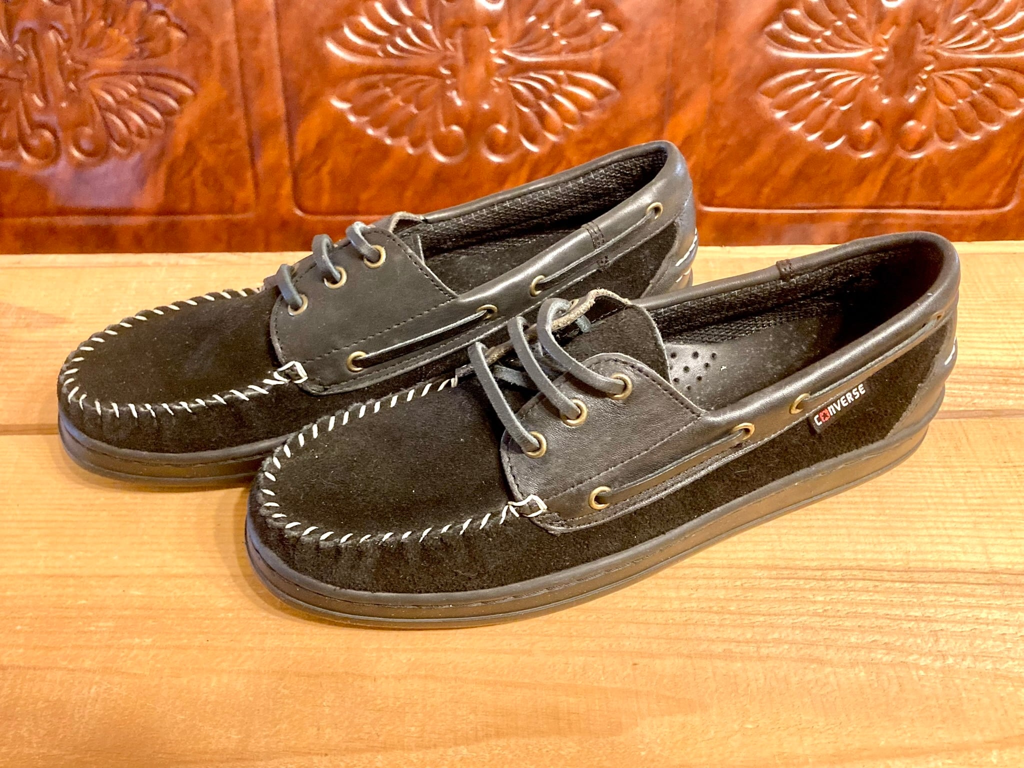 converse(コンバース)MARINE STAR(マリンスター)スエード 7 25.5cm 黒 256