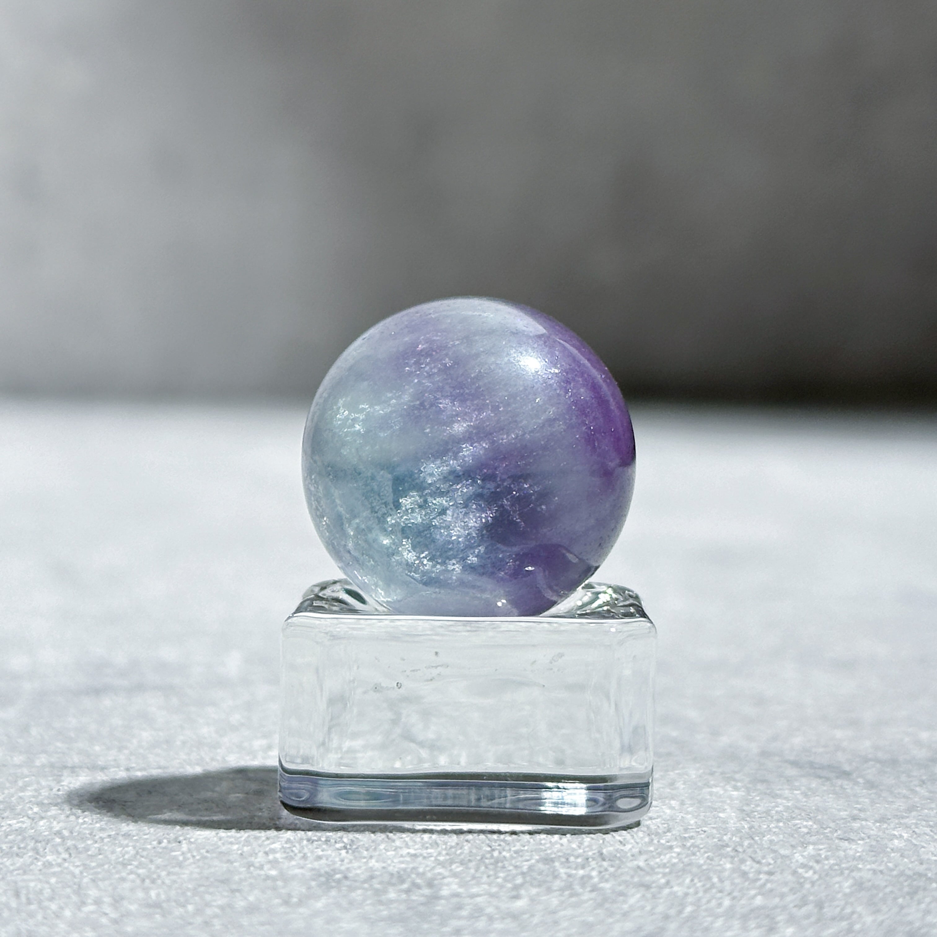 レインボーフローライト スフィア（丸玉）41◇ Rainbow Fluorite