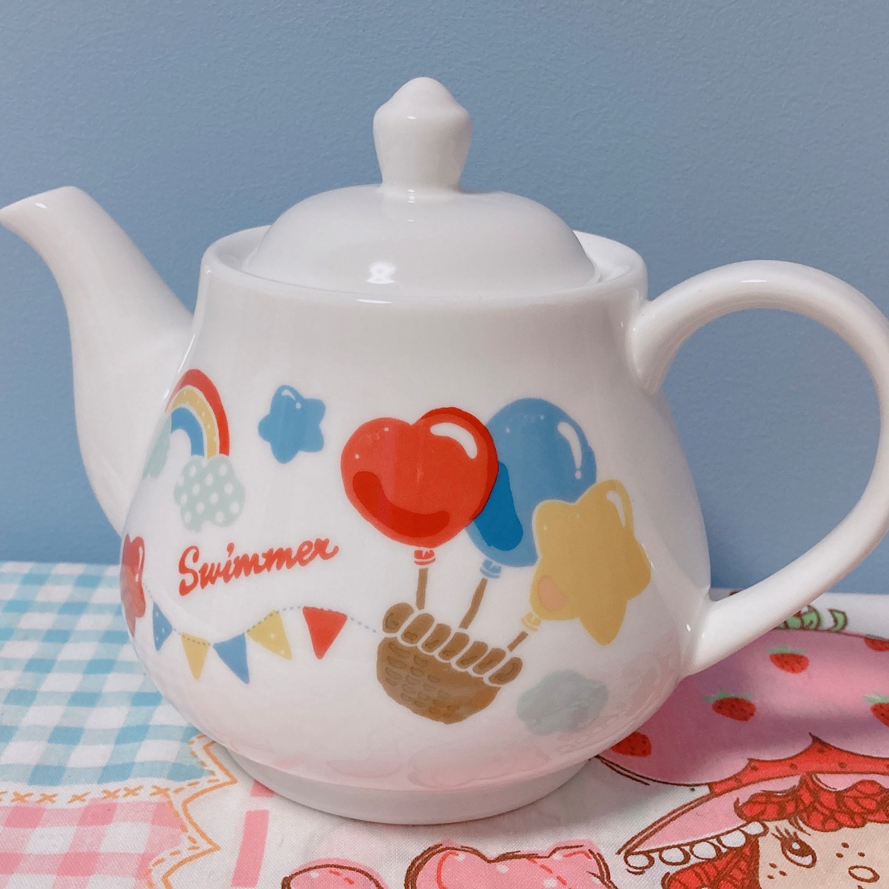 POPcolorティーポット（swimmer） | hug♡house.net