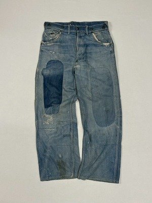 40's WWⅡ PAY DAY repair painter denim pants W31 相当
