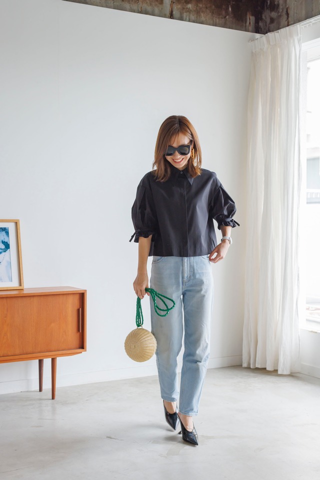 クレリックシャツwhite | anplegant 