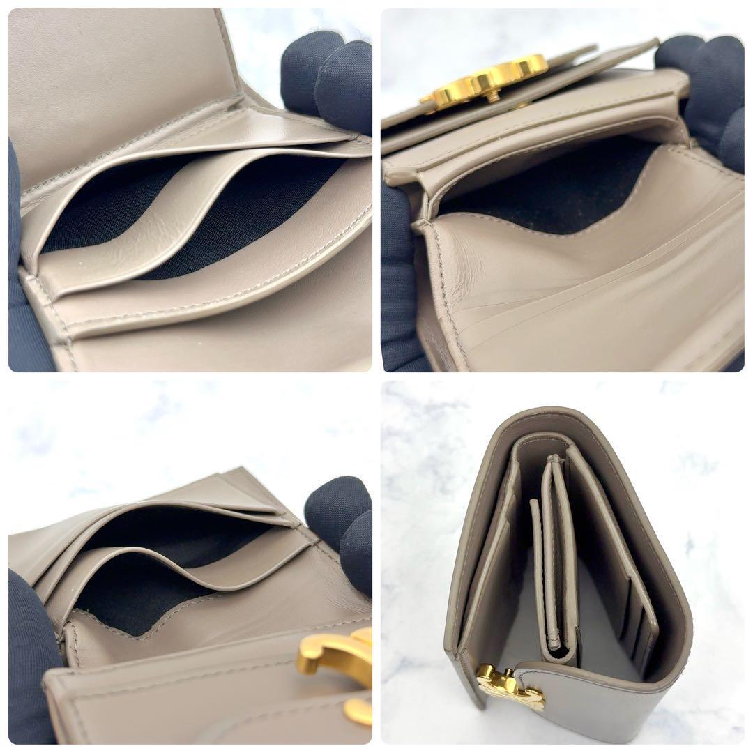 CELINE セリーヌ トリオンフ スモールフラップウォレット 折財布