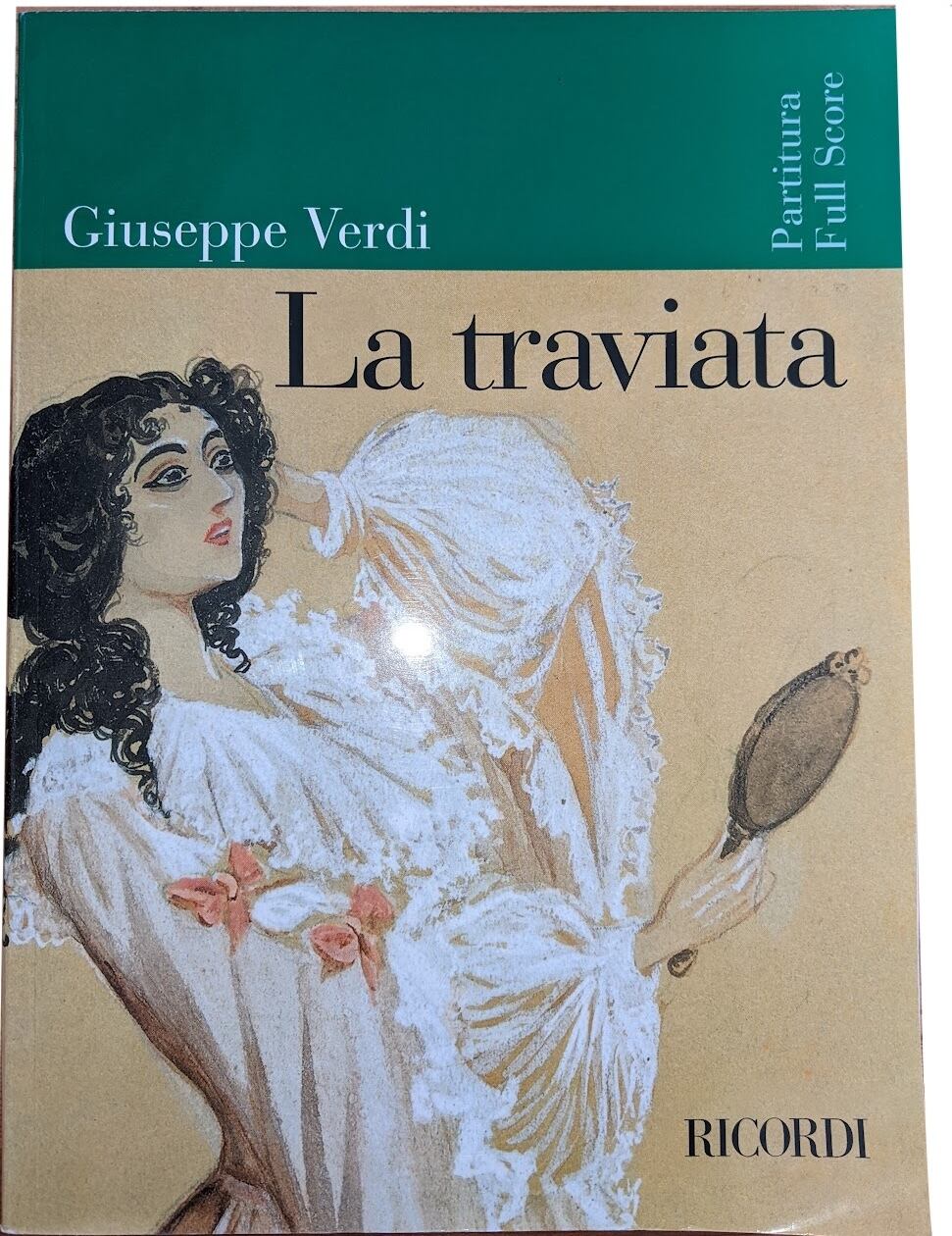 Verdi - La Traviata ヴェルディ - 椿姫 Full Score｜Ricordi版 フル