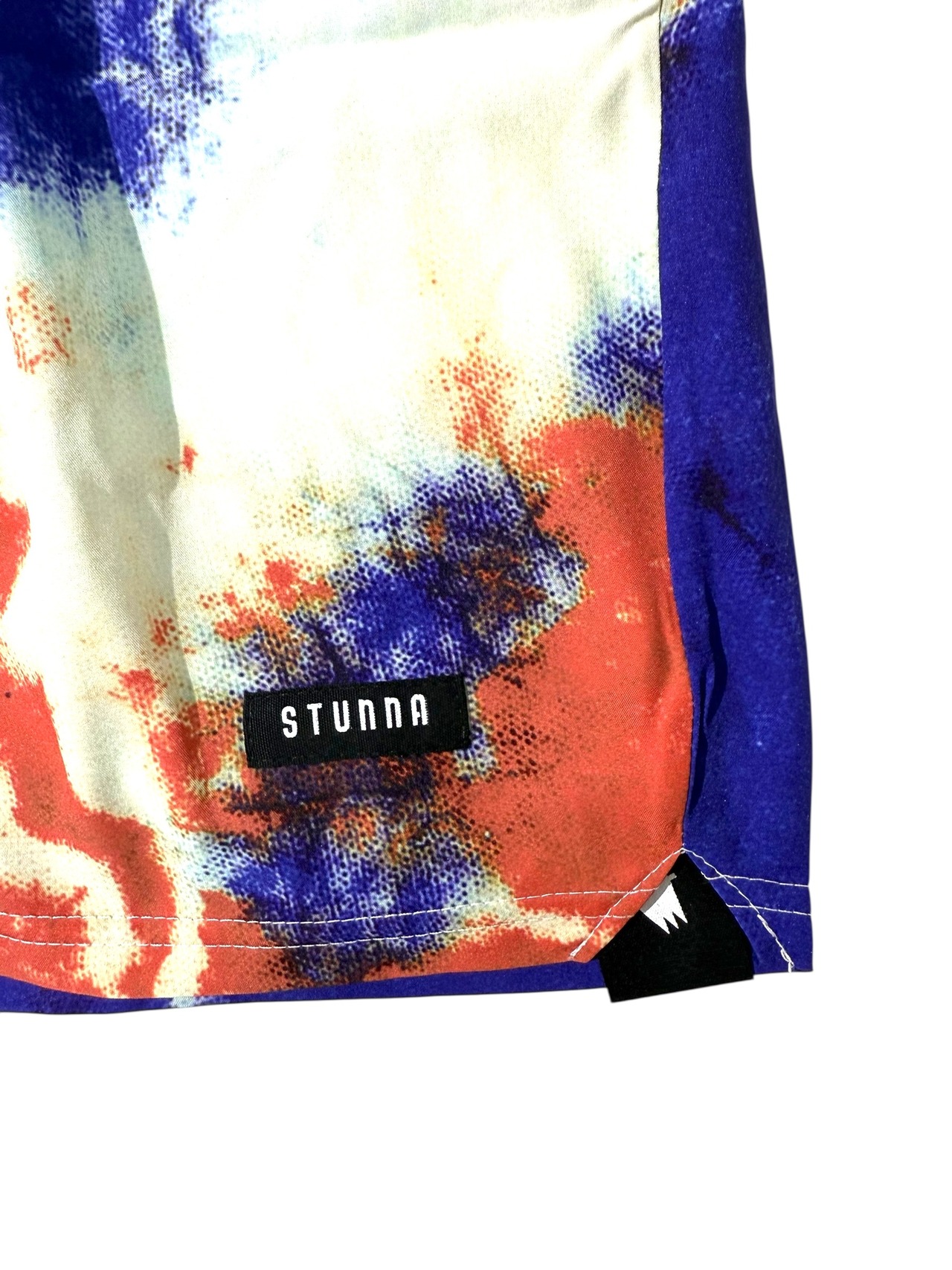 Tie dye shorts : animal