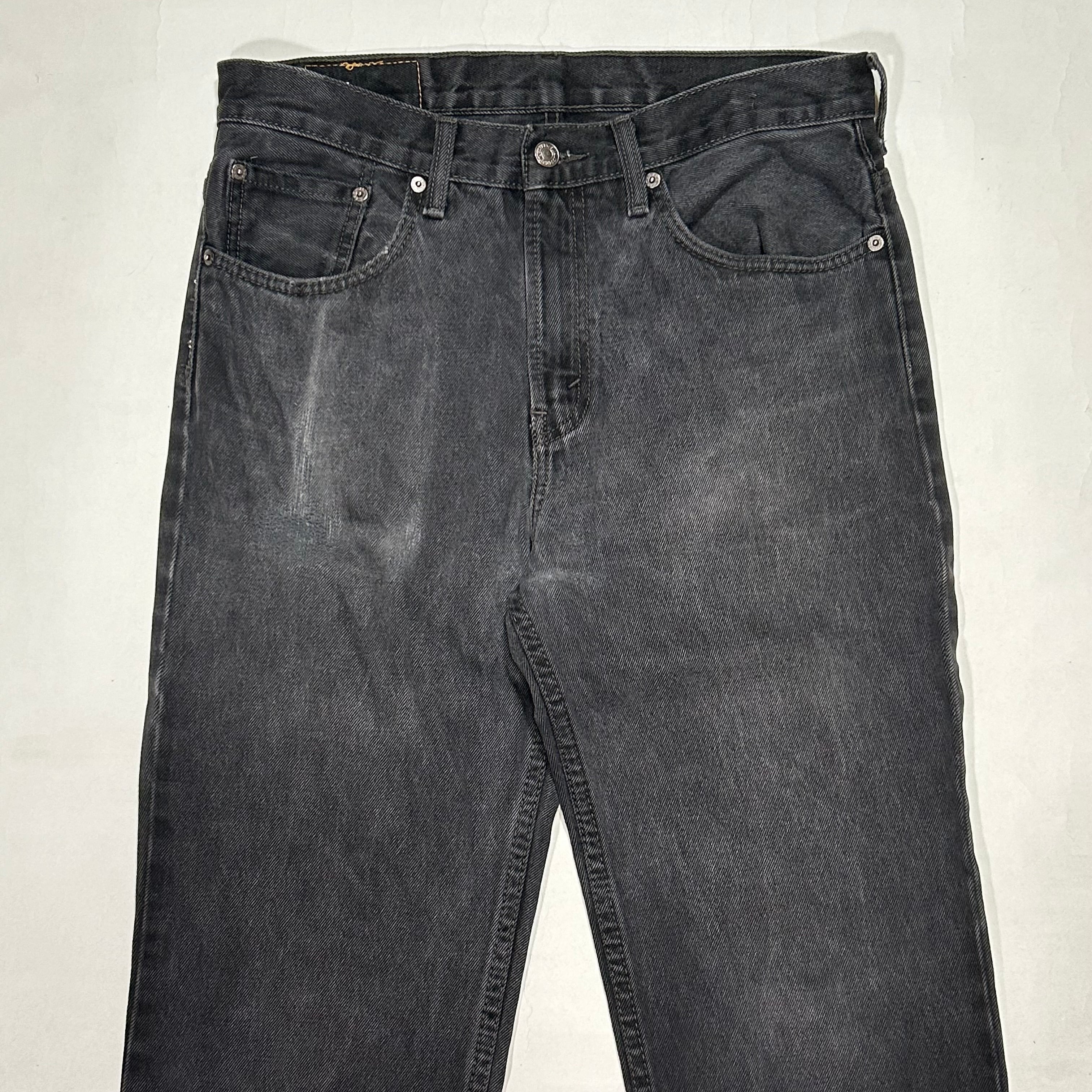 リーバイス 516ブラックデニム W38 L34 Levi