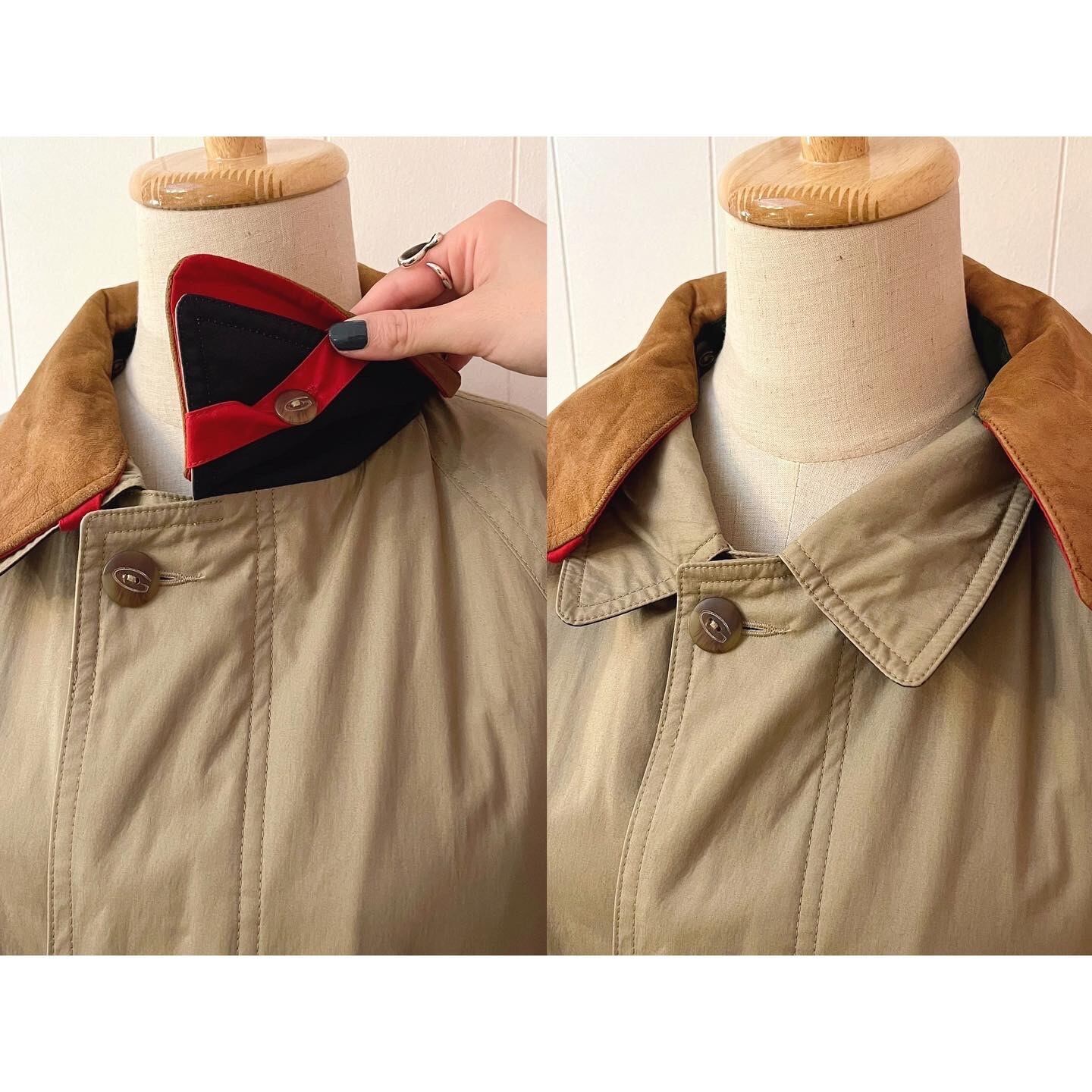 fleece liner over trench coat