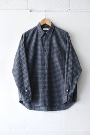 FUJITO B/S Shirt　Blue Check