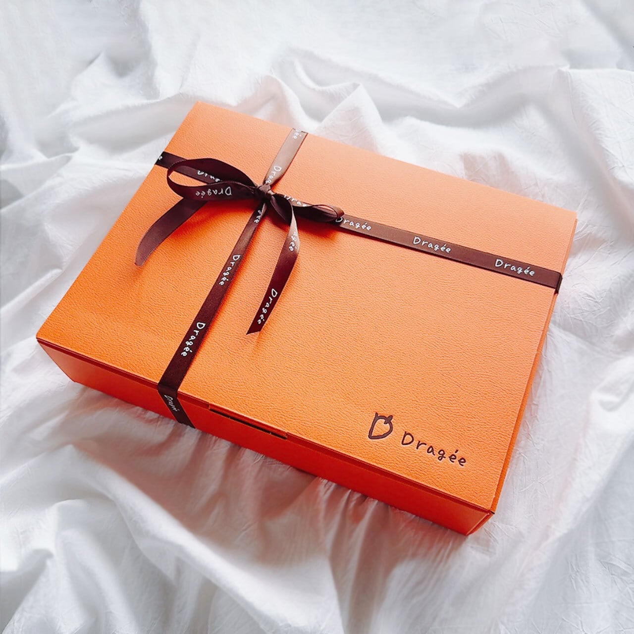 HERMES オレンジ ギフトボックス セット エルメス 正方形 HERMES