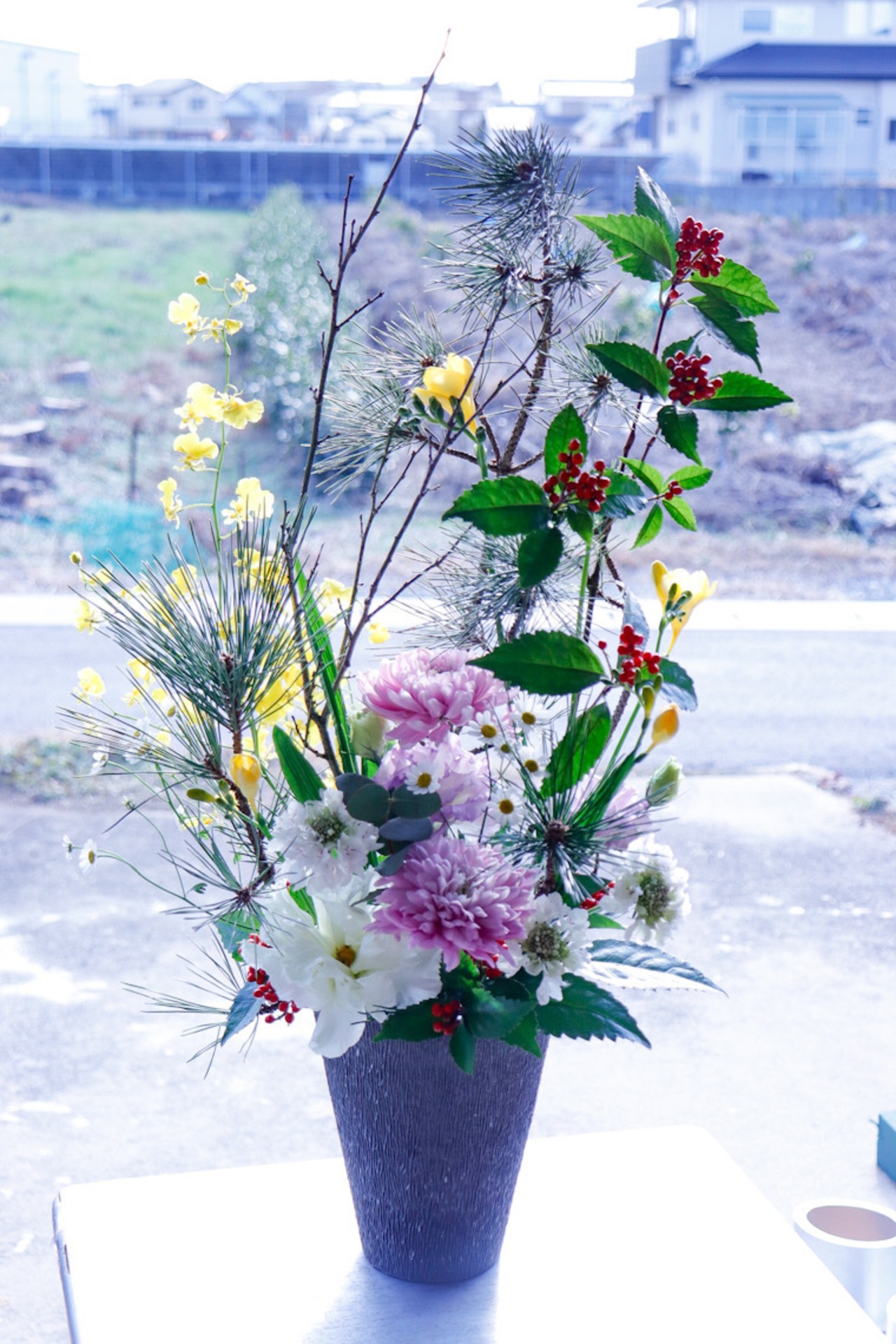 「お正月アレンジメント」デザイナーズチョイスおまかせアレンジ・画像2