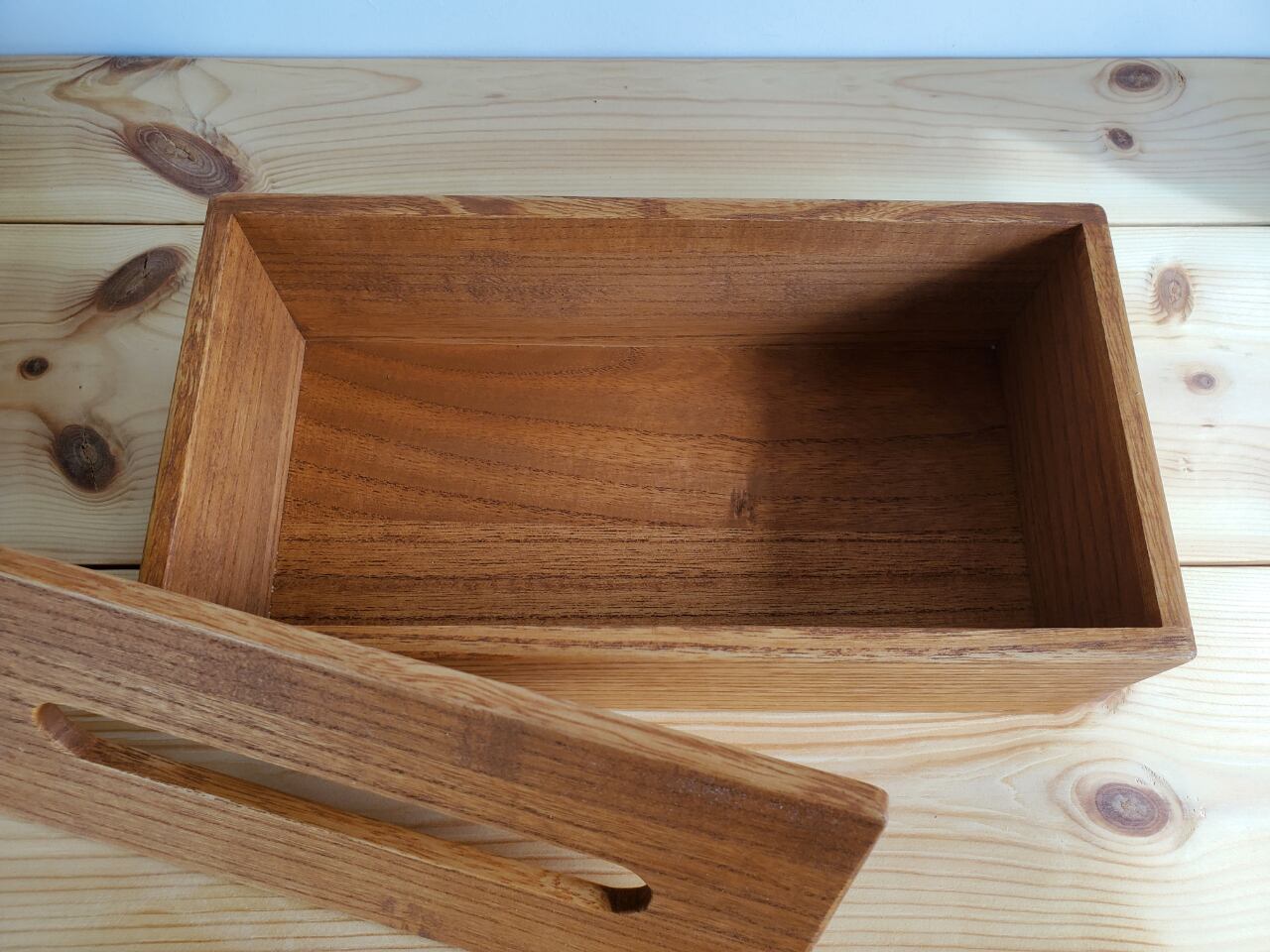 桐のティッシュケース 焼桐カラー 桐のティッシュケース 焼桐カラー