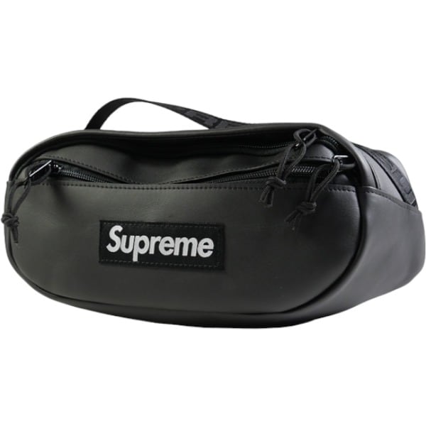 Supreme Leather Waist Bag \