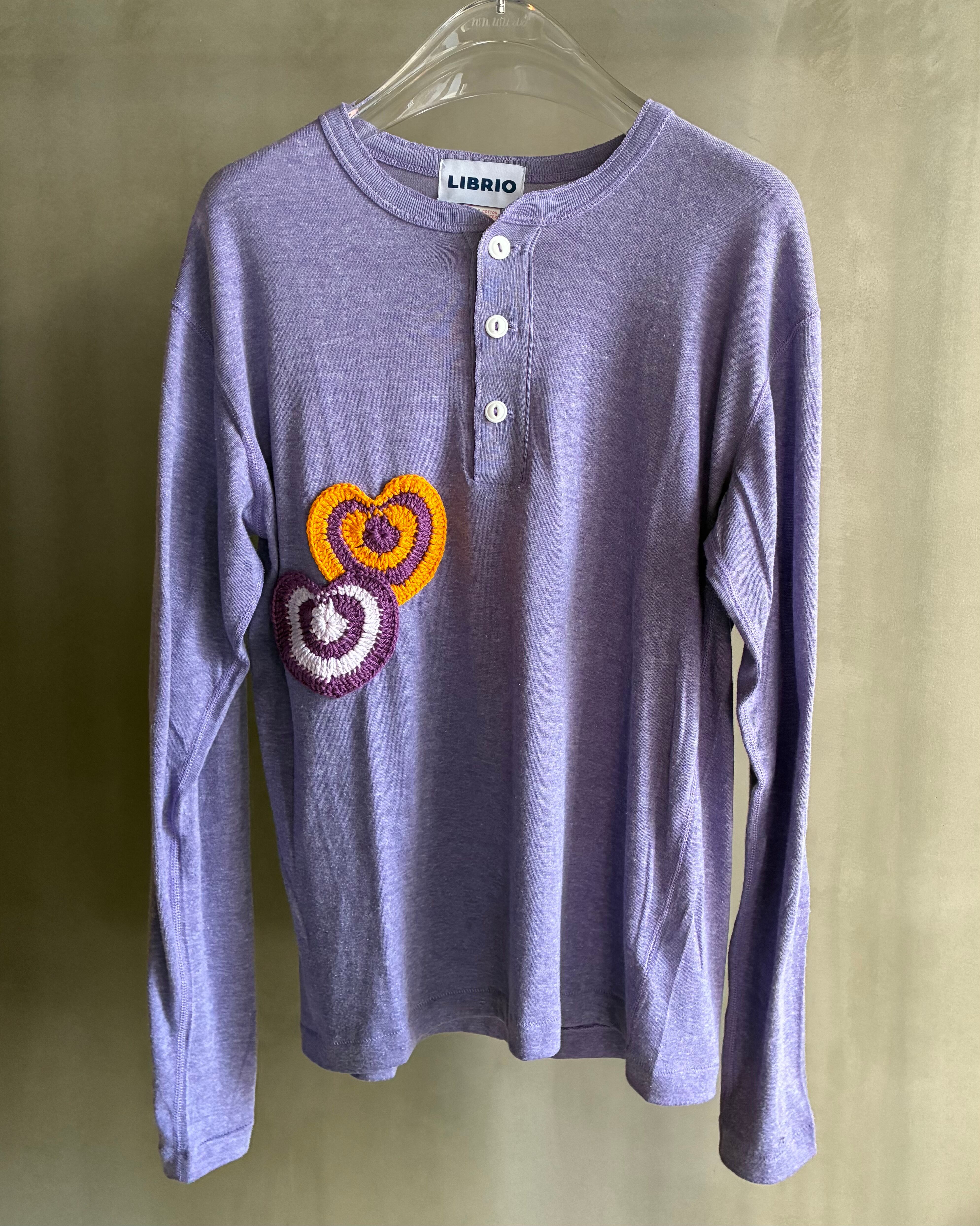 LIBRIO MENDONCA 【EXCLUSIVE CROCHE WAPPEN REMAKE / HEALTH KNIT HENLY L】