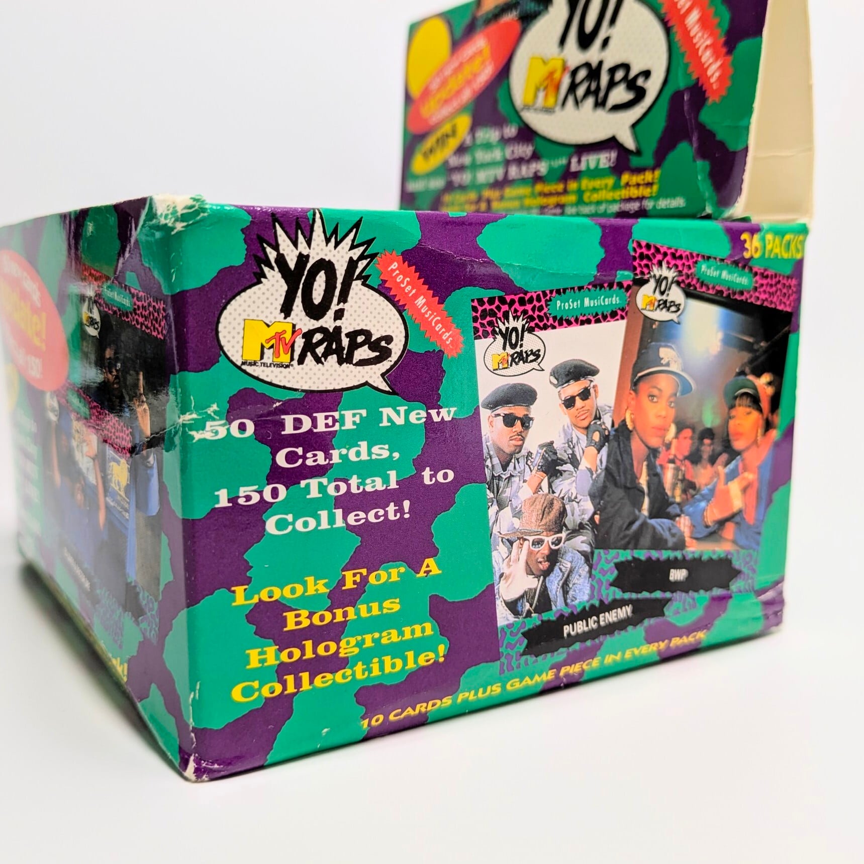 ☆送料無料！☆ 1991年製 【 YO! MTV RAPS SERIES 2  】トレーディングカード 単品 （1個= 10 CARDS）〚アメリカン雑貨 アメトイ〛