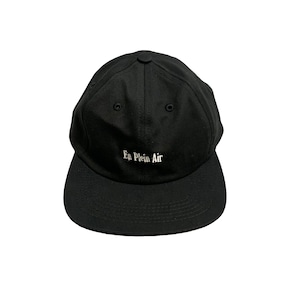 EN PLEIN AIR / CORE LOGO 6 PANEL CAP -BLACK-