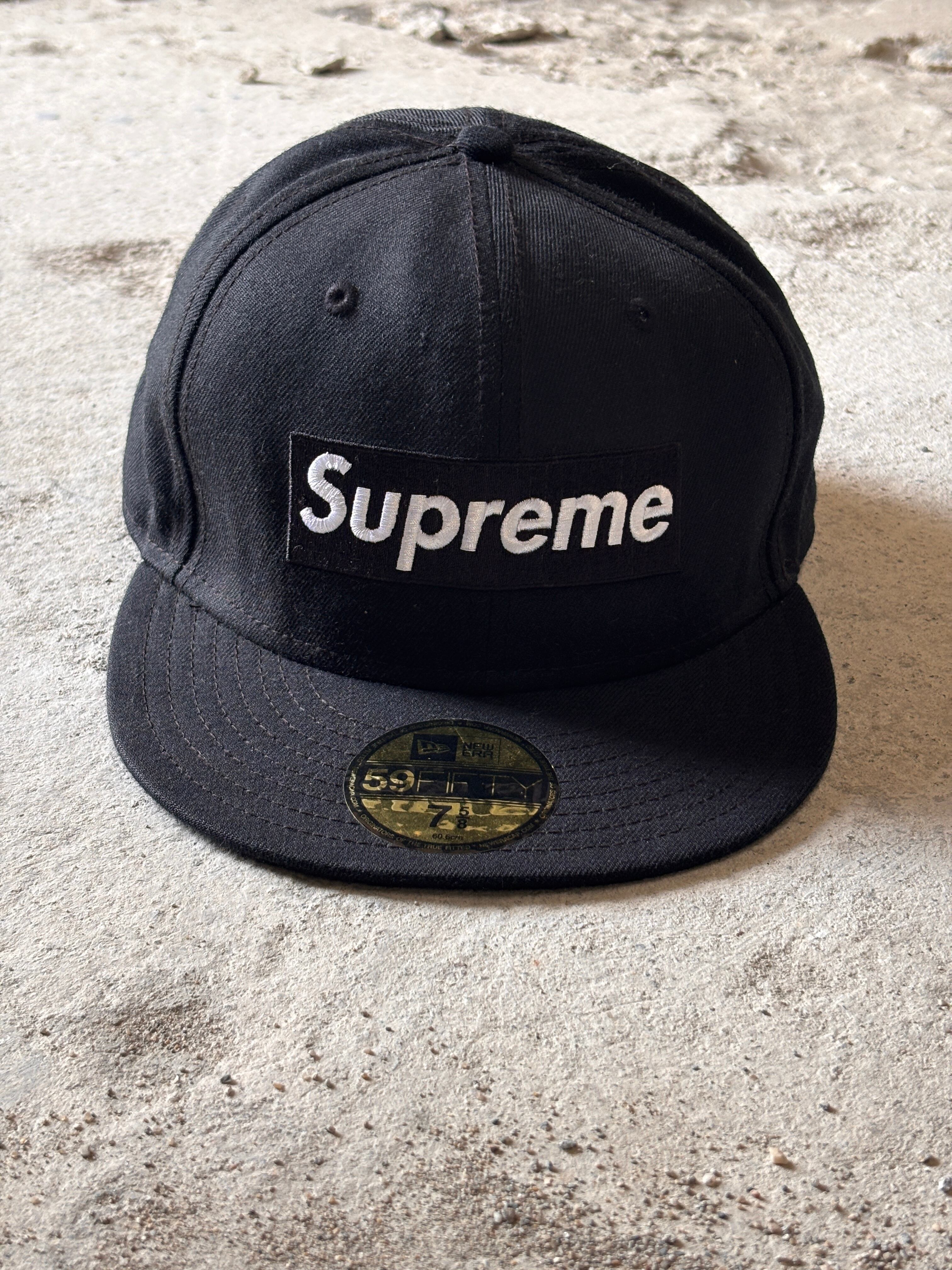 00s SUPREME × NEW ERA/Box Logo Cap/7 5/8 (60.6cm)/ボックスロゴ