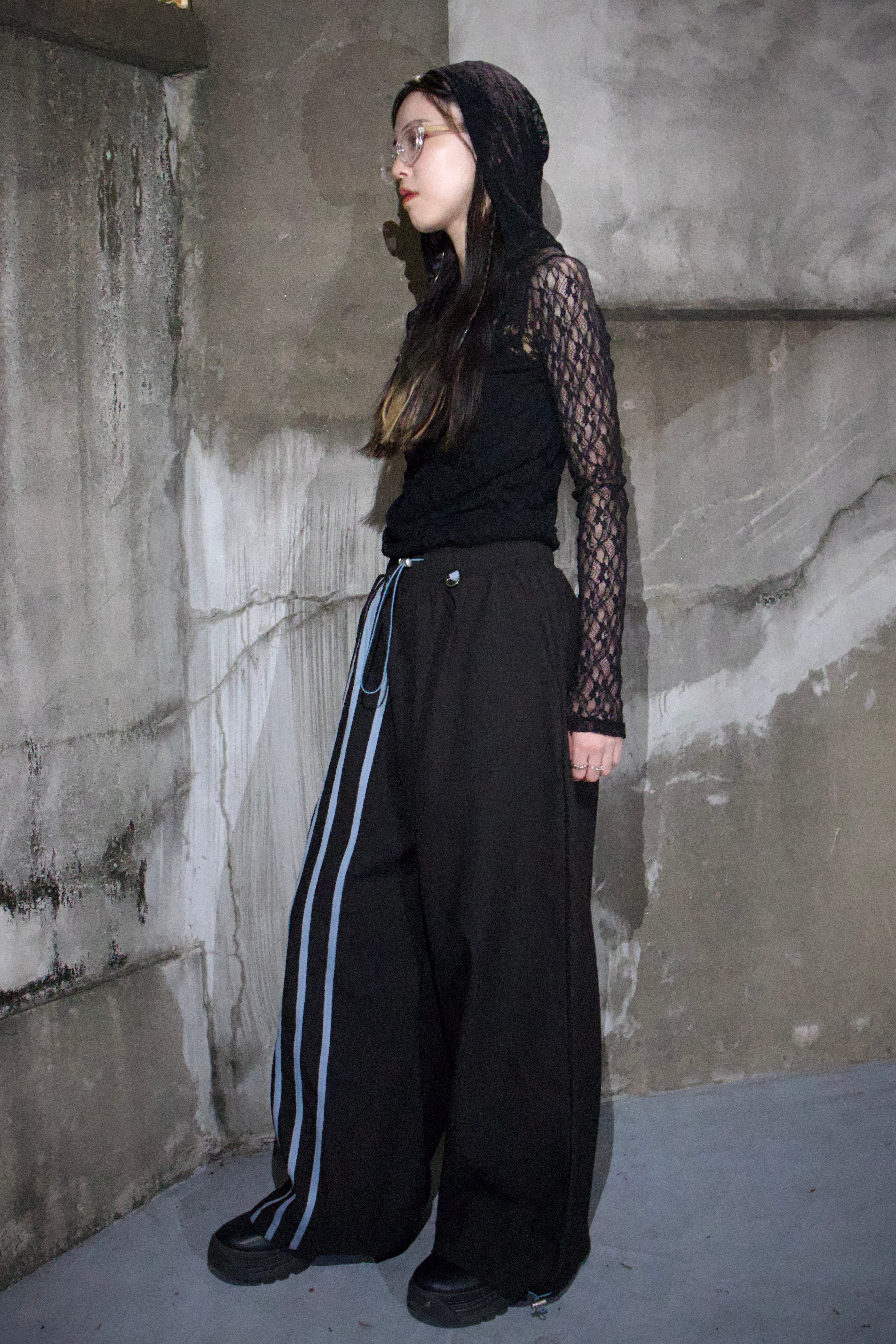 パンツ・ボトムスその他 IONSEOUL Triple Track Wide Pants Track wide pants black | semeul