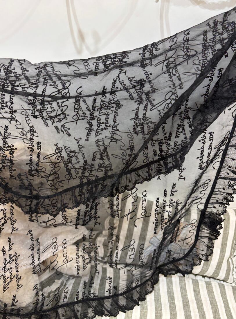 即納【malrang】Lettering Blanket (Black)
