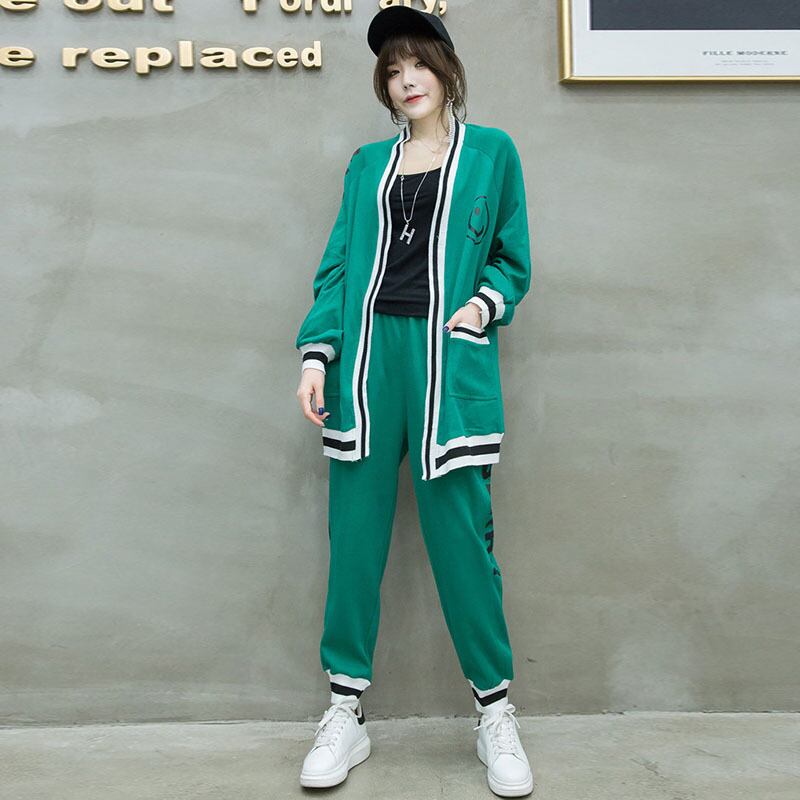 カーディガンスタイルレッドカジュアルルーズ 大きめサイズ ミックスインファッション72231485547