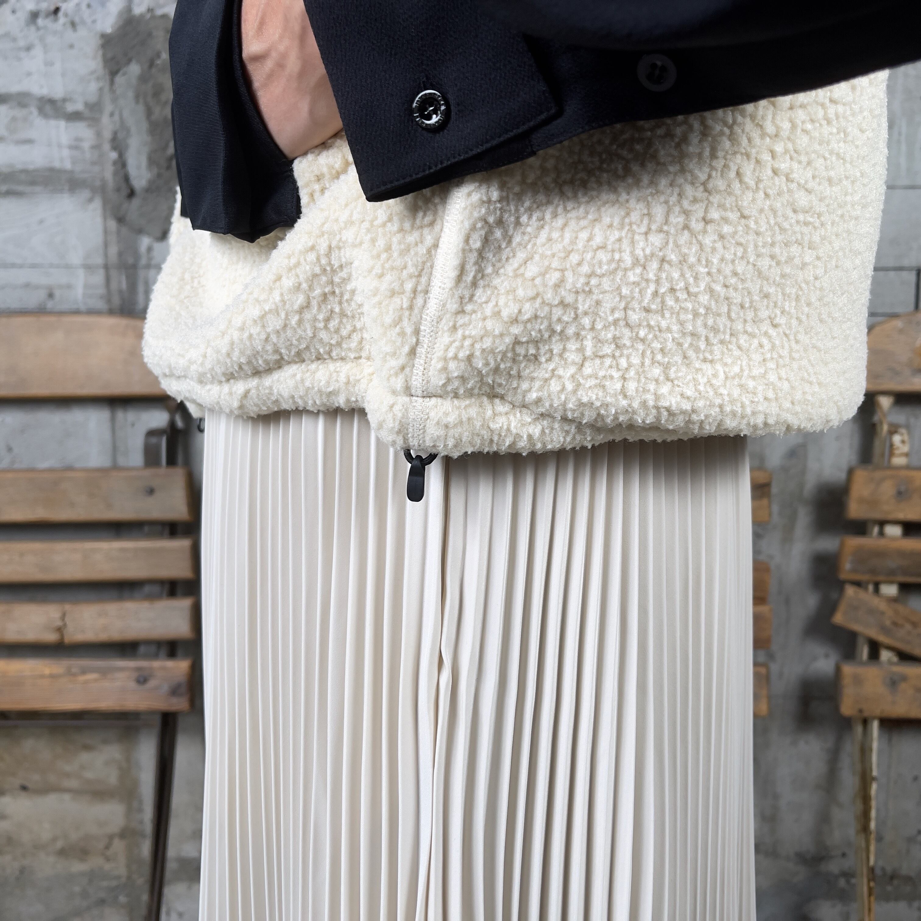 HYKE【ハイク】POLARTEC FLEECE WEP VEST (17479) | glamour online