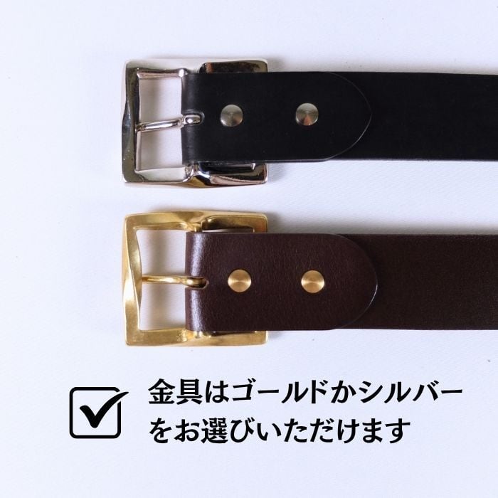 極厚本革レザーベルト35mm メンズ 本革 レザー 黒革 調整可能 太め