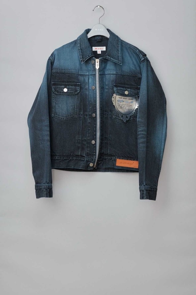 【MASU】"MASUBOYS" DENIM JACKET (OVER DYE)