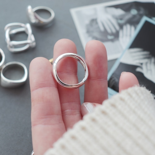 RING || 【通常商品】 WAVE RING SILVER (S925) || 1 RING || SILVER || FAL057