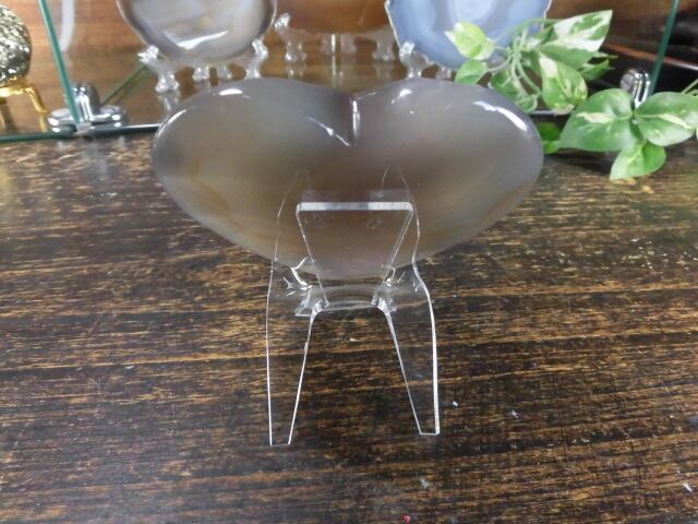 【瑪瑙カービング】　ハート瑪瑙　no.2