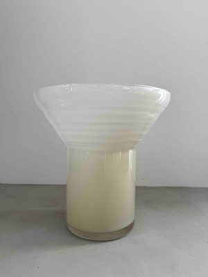 Nilasdotter / Water Tower Vase Glass White