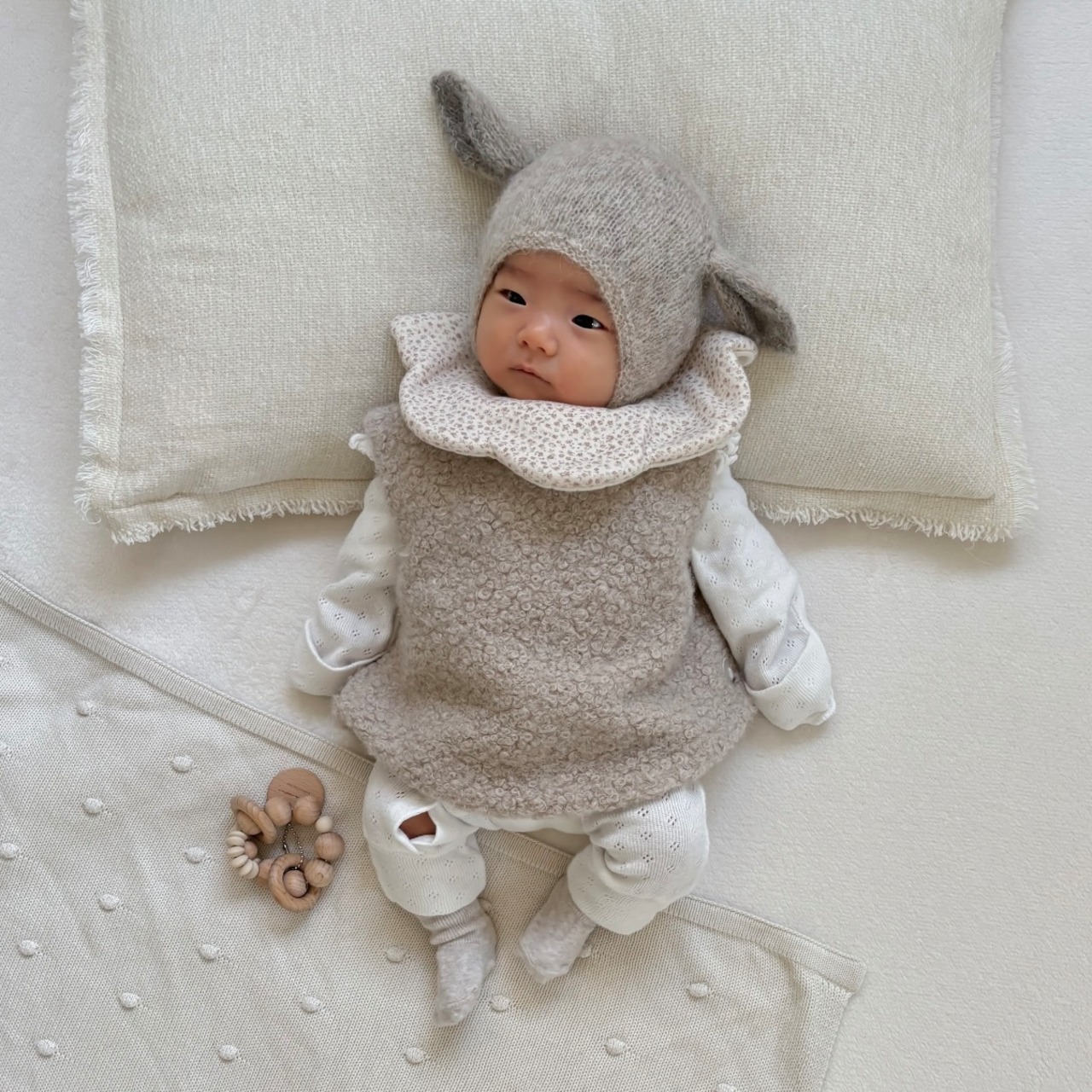 【即納】GANG OF KIDS / FAIRY BONNET ALPACA & SILK