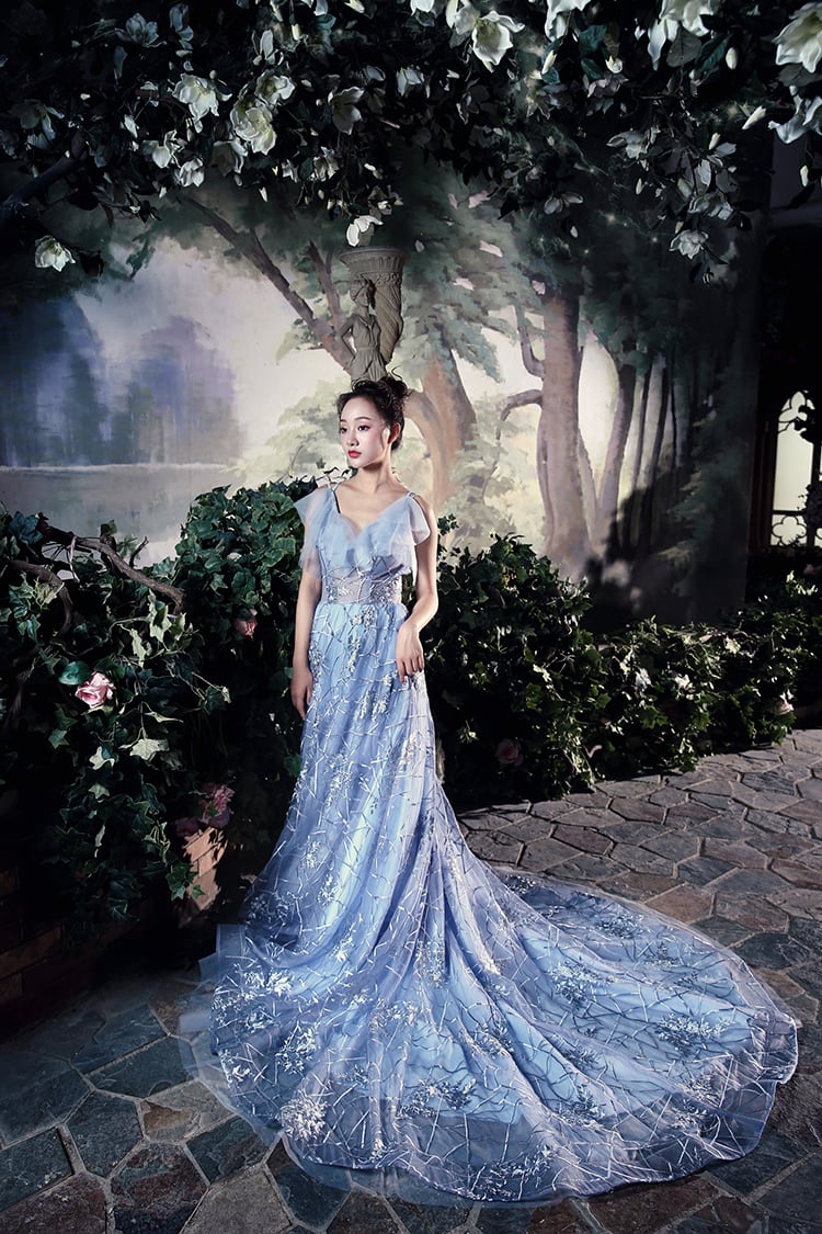 マーメイドドレス　ベビーブルー　オケージョン　ブライズメイド マーメイドドレス ベビーブルー オケージョン ブライズメイド ベビー