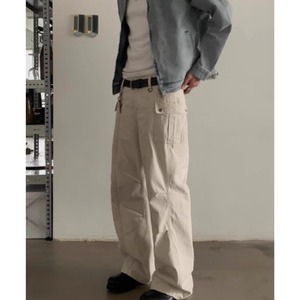 マルチポケットルーズストレートパンツ　0880