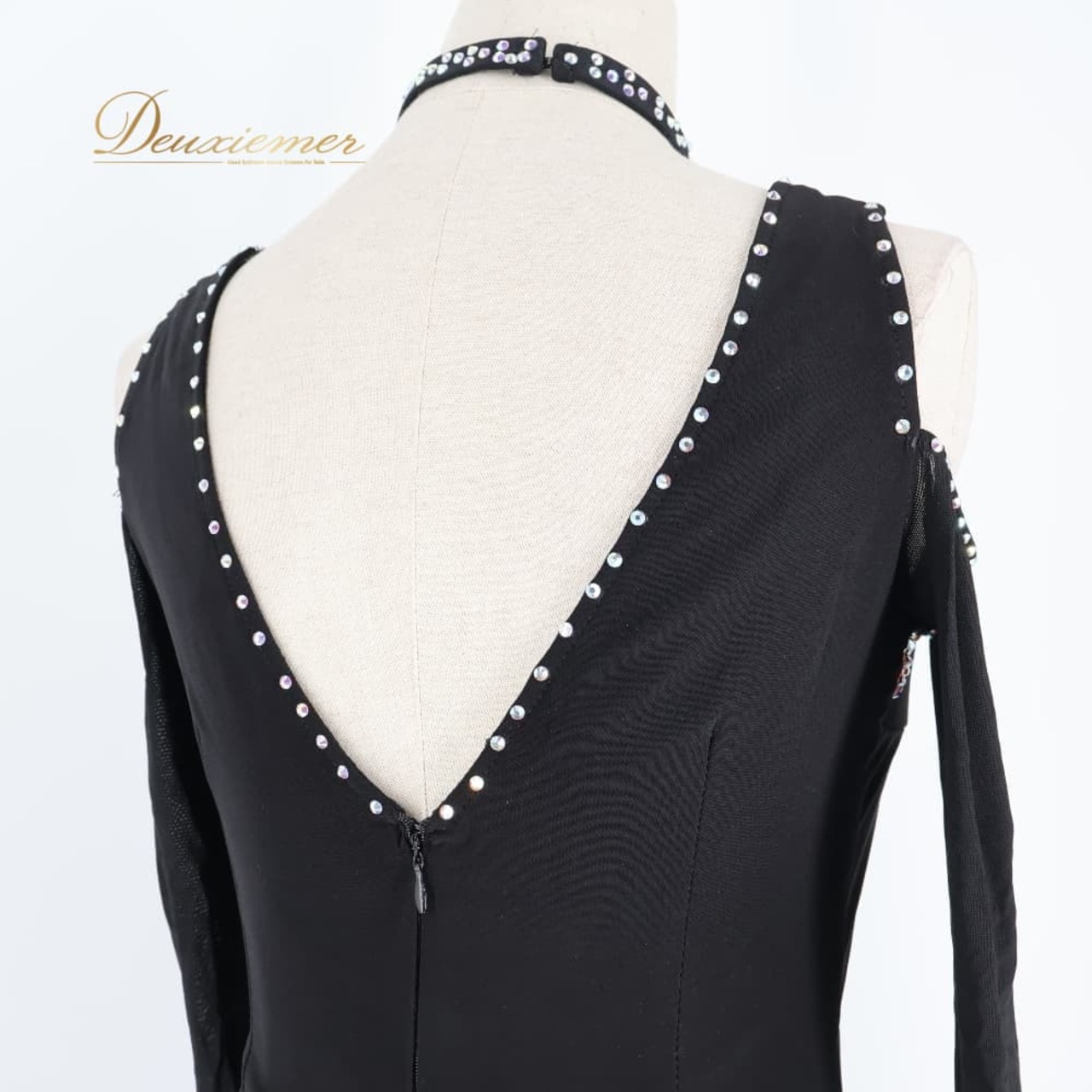 社交ダンス 衣装 スタンダードドレス ワンピース ドレス ブラック系 ホワイト系 ブルー系 青 白 水色 黒 レース 花柄 フリル ダンス パーティ 発表会 軽い レディース フレア フラワー 舞台衣装 発表会用 ダンスパーティー