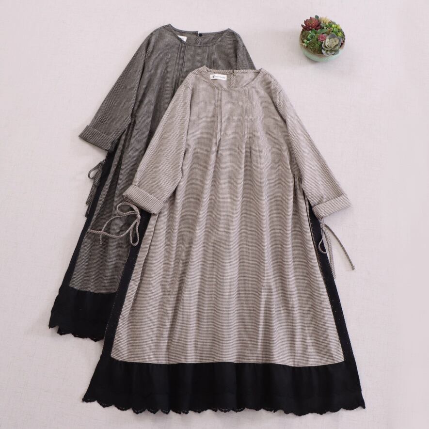 Lisette プラタンヌ・フリュイ ジョアン ハイネックブラウス リネン混 Lisette プラタンヌ・フリュイ ジョアン ハイネックブラウス リネン混