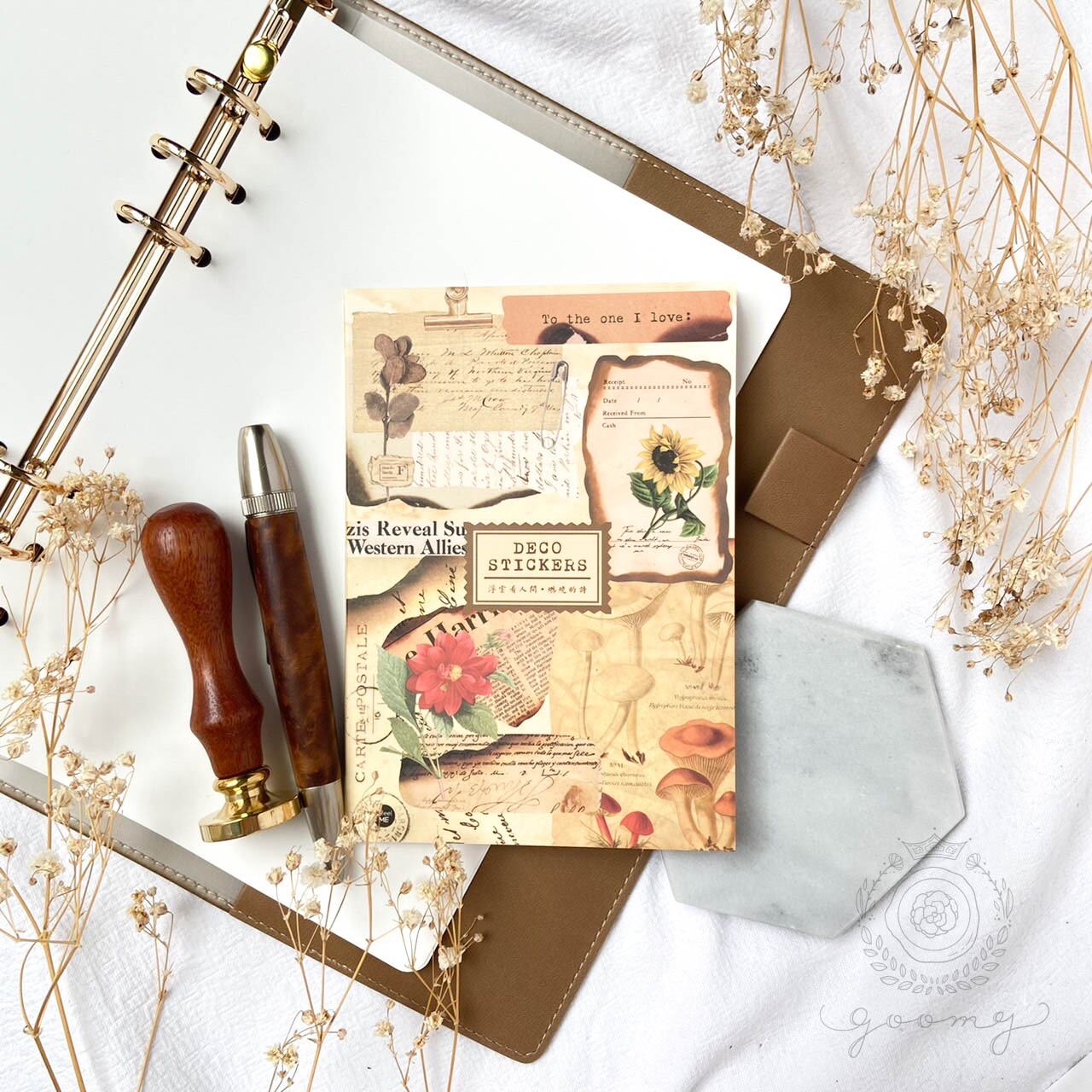 レトロシールブック 古紙 <S144>