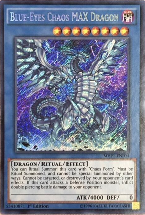 【Bランク】ブルーアイズ・カオス・MAX・ドラゴン(英語版(シク)