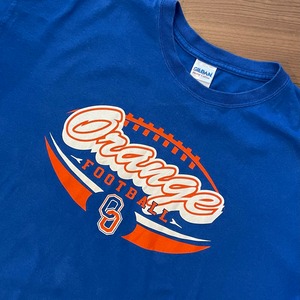 【GILDAN】フットボール football プリント Tシャツ X-Large オーバーサイズ US古着 アメリカ古着