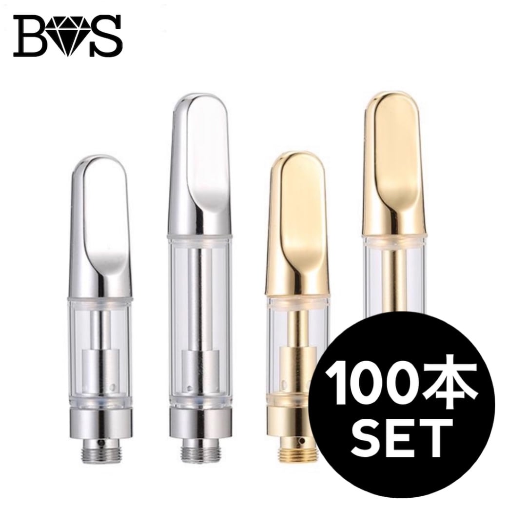 100本セット 1.0ml / 0.8ml / 0.5ml リキッド用アトマイザー 510