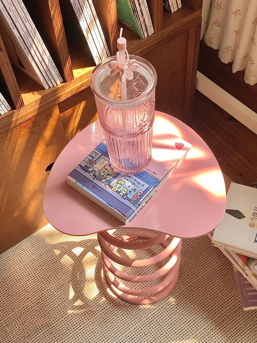 heart bean spring table 6colors / ハート ビーン スプリング サイド