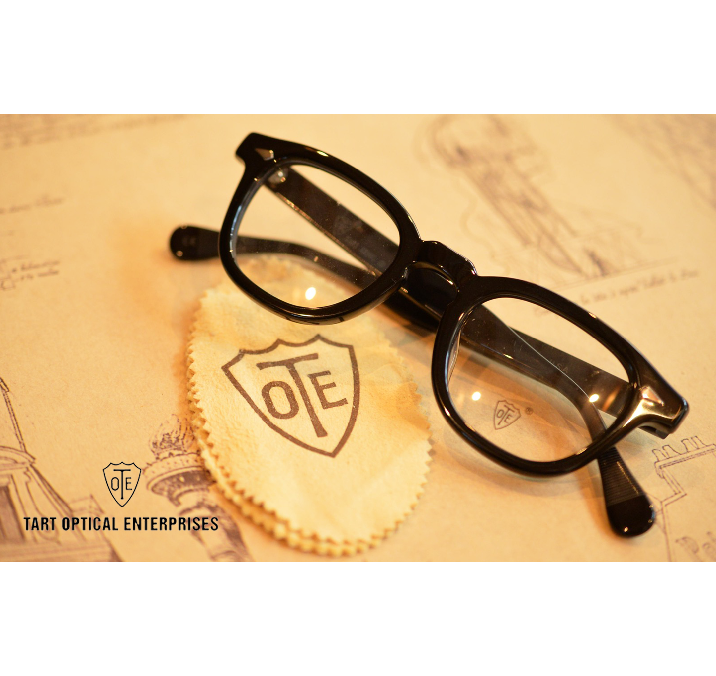 Tart Optical/タート・オプティカル ARNEL/アーネル Glossy Black(艶ありブラック) | CELEB WORLD/セレブ・ワールド powered by BASE